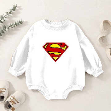 Discover Superman Baby Romper Sweatshirts Unisex White Baby Romper Sweatshirts Baby Romper Sweatshirts