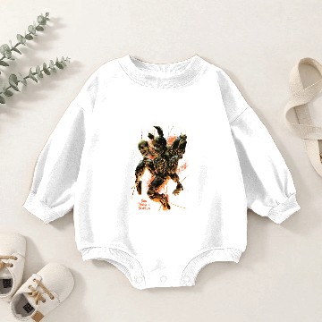 Discover Five Nights At Freddy's Springtrap Baby Romper Sweatshirts