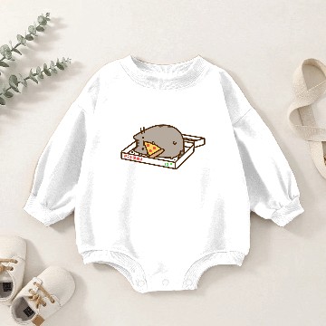 Discover Pusheen the Cat Pizza Box Baby Romper Sweatshirts