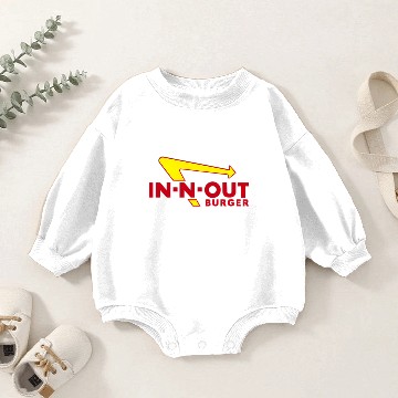 Discover In N Out Burger Baby Romper Sweatshirts