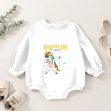 Discover It's My Bachelor Party Unicorn Baby Romper Sweatshirts
