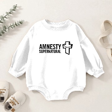 Discover Amnesty Supernatural Baby Romper Sweatshirts