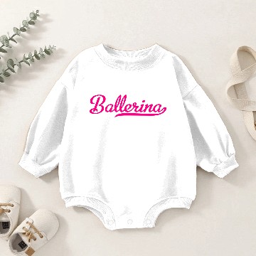 Discover ballerina Baby Romper Sweatshirts