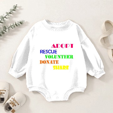Discover Just Do Something Baby Romper Sweatshirts