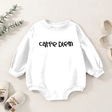 Discover Carpe Diem Baby Romper Sweatshirts