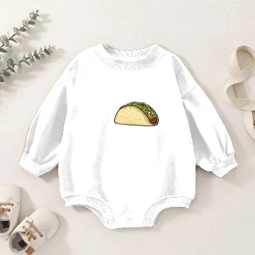 Discover I Love Tacos Baby Romper Sweatshirts