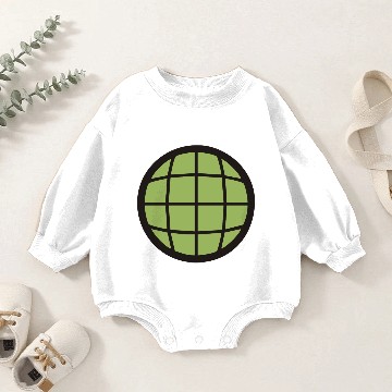 Discover Captain Planet - Planetee Baby Romper Sweatshirts