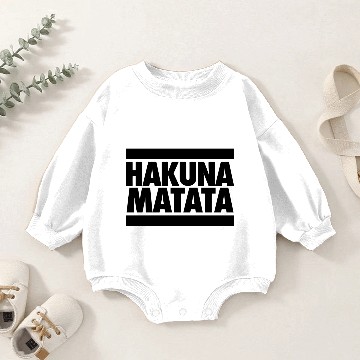 Discover Hakuna Matata Baby Romper Sweatshirts