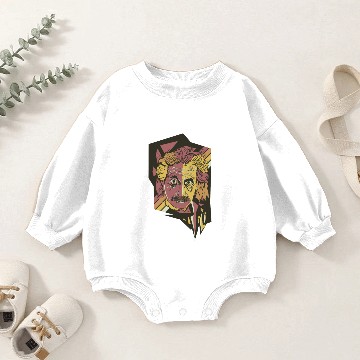 Discover Albert Einstein ASPOP Art Baby Romper Sweatshirts