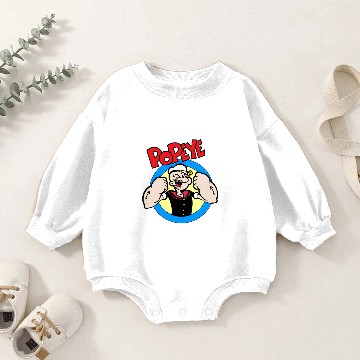 Discover Popeye Baby Romper Sweatshirts