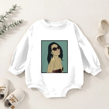 Discover Champagne-sexy-lady Baby Romper Sweatshirts