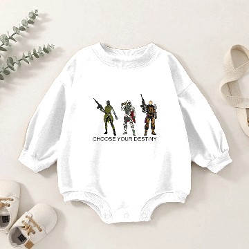 Discover Choose Your Destiny Baby Romper Sweatshirts