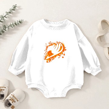 Discover fairy tail splatter Baby Romper Sweatshirts