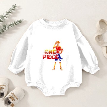 Discover burn luffy Baby Romper Sweatshirts