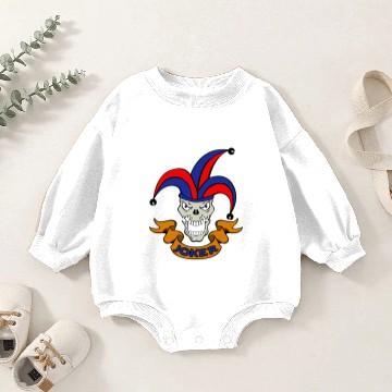 Discover skull joker Baby Romper Sweatshirts