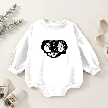 Discover Napstablook Undertale Baby Romper Sweatshirts