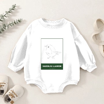 Discover Merry xmas: Robin Baby Romper Sweatshirts