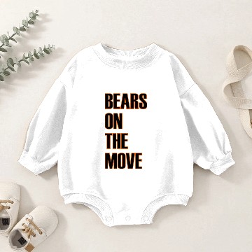 Discover Bears On The Move Baby Romper Sweatshirts