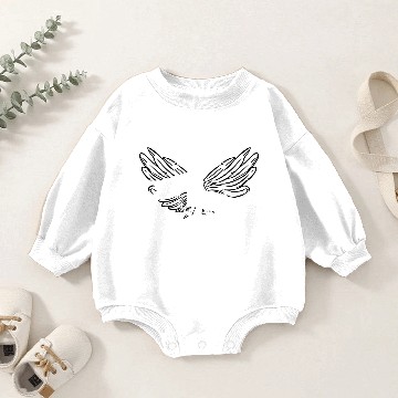 Discover Here Comes Trouble b/w Baby Romper Sweatshirts