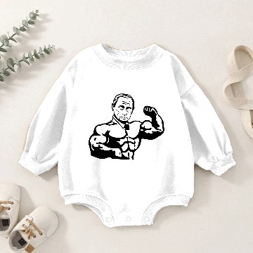 Discover Muscle Putin Baby Romper Sweatshirts