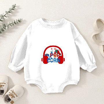 Discover POPCORN Baby Romper Sweatshirts