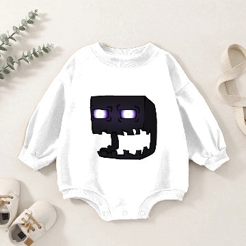 Discover Enderman Face Baby Romper Sweatshirts
