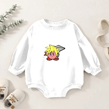 Discover Cloud Kirby Baby Romper Sweatshirts