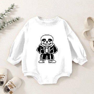 Discover Sans Undertale Baby Romper Sweatshirts