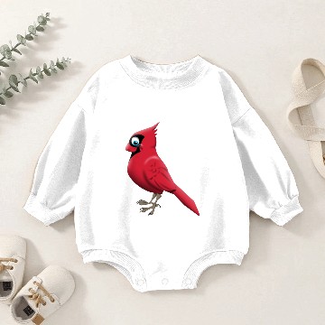 Discover Cardinal Baby Romper Sweatshirts