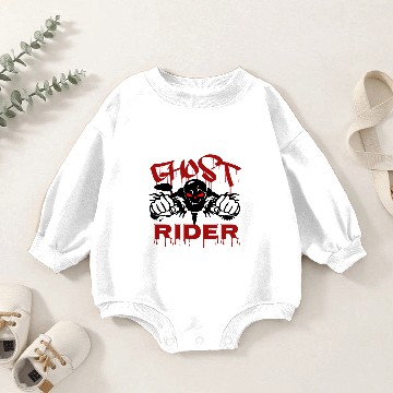 Discover GHOST RIDER Baby Romper Sweatshirts
