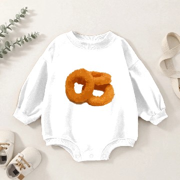 Discover Onion Rings Baby Romper Sweatshirts