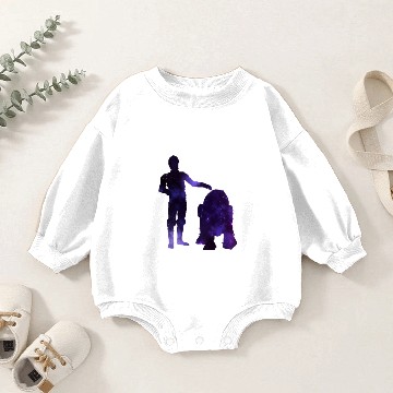 Discover C3PO and R2D2 Baby Romper Sweatshirts