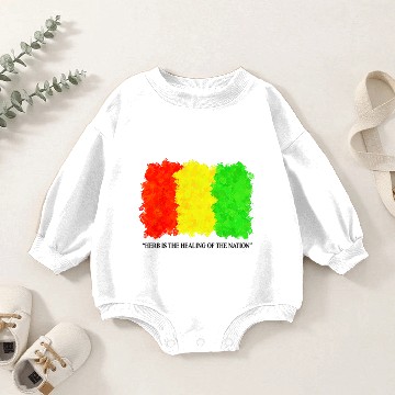Discover HERB NATION Baby Romper Sweatshirts