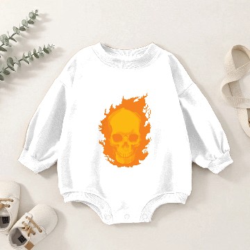 Discover Ghost Rider Baby Romper Sweatshirts