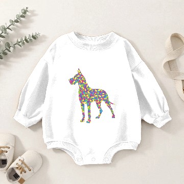 Discover Easter Jellybean Great Dane Baby Romper Sweatshirts