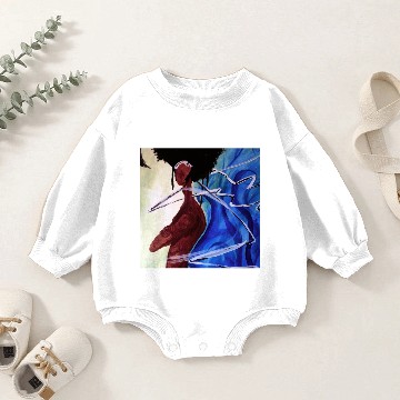 Discover Afro Samurai Baby Romper Sweatshirts