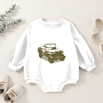 Discover WIllys Jeep Baseball Jerseys Baby Romper Sweatshirts