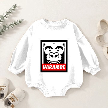 Discover HARAMBE Baby Romper Sweatshirts