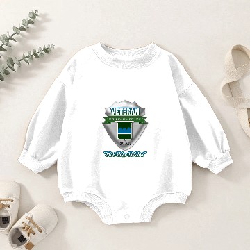 Discover Veteran 80th Infantry Division Baseball Jackets Baby Romper Sweatshirts