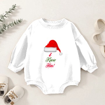 Discover Elf Quote - I Know Him! Baby Romper Sweatshirts
