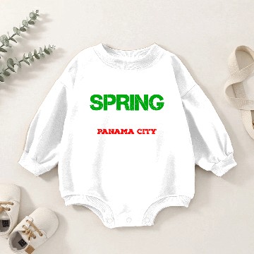Discover SPRING BREAK PANAMA CITY Baby Romper Sweatshirts