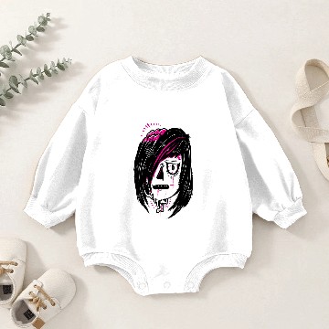 Discover zombie boy Baby Romper Sweatshirts