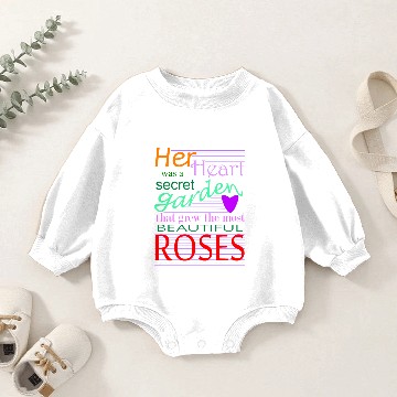 Discover A Secret Garden Baby Romper Sweatshirts