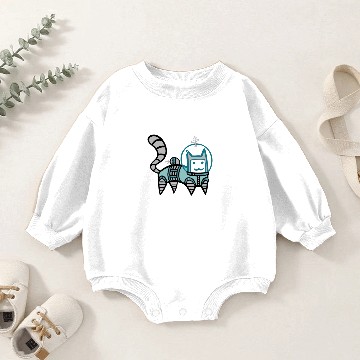 Discover astro cat Baby Romper Sweatshirts