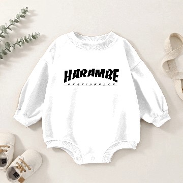 Discover harambe Baby Romper Sweatshirts
