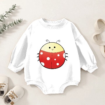Discover ladybug Baby Romper Sweatshirts