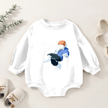 Discover Undertale Sans Dunked Baby Romper Sweatshirts