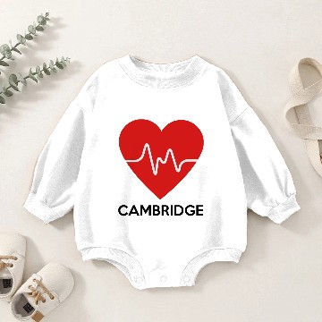 Discover Heart Cambridge Baby Romper Sweatshirts