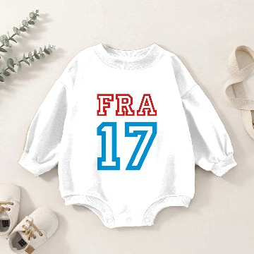 Discover FRANCE 17 Baby Romper Sweatshirts