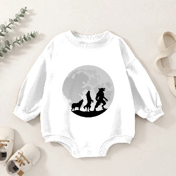 Discover Werewolf Transformation Baby Romper Sweatshirts